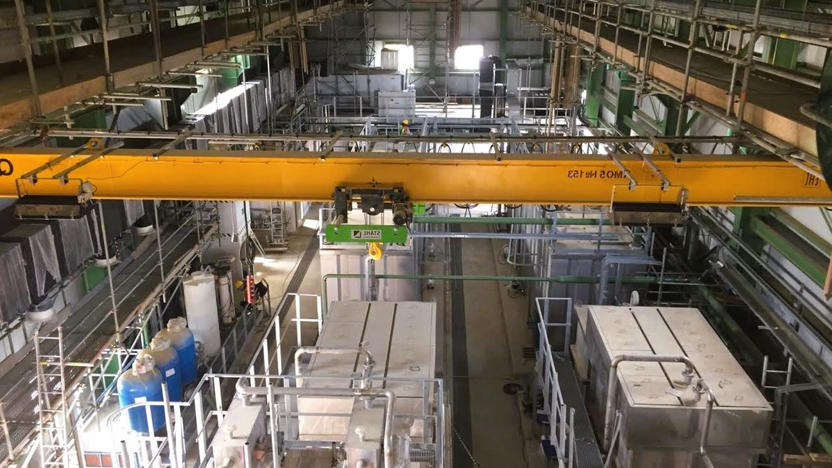 Радиографическая камера на заводе: стационарный контроль вместо выездного